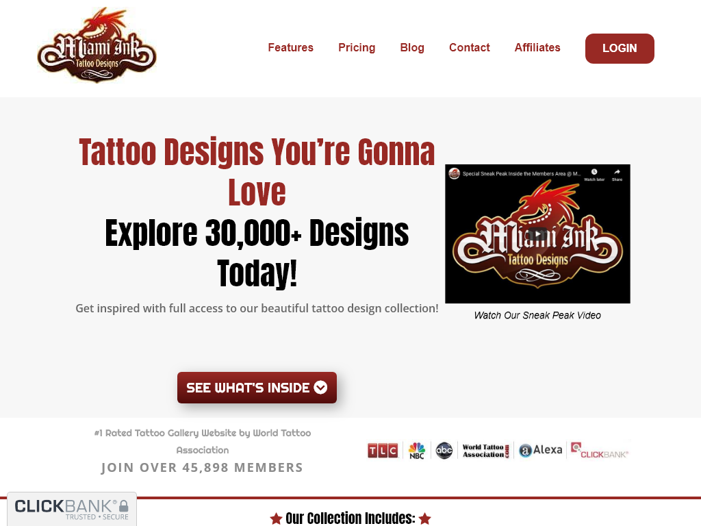 Tattoo Design Collections Online Review