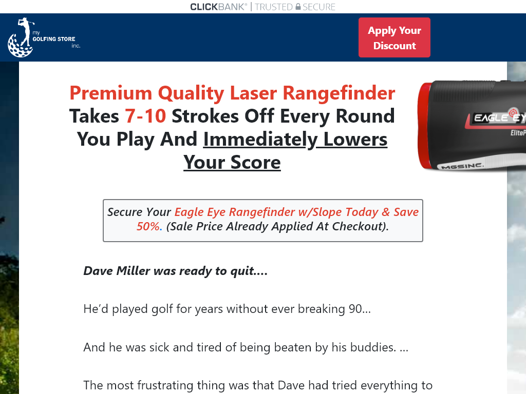MGS Eagle Eye Rangefinder Review
