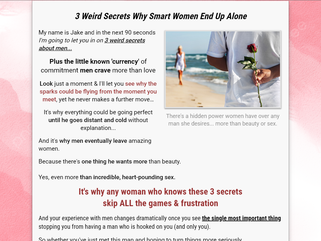 Women Love These 3 Weird Secrets Review
