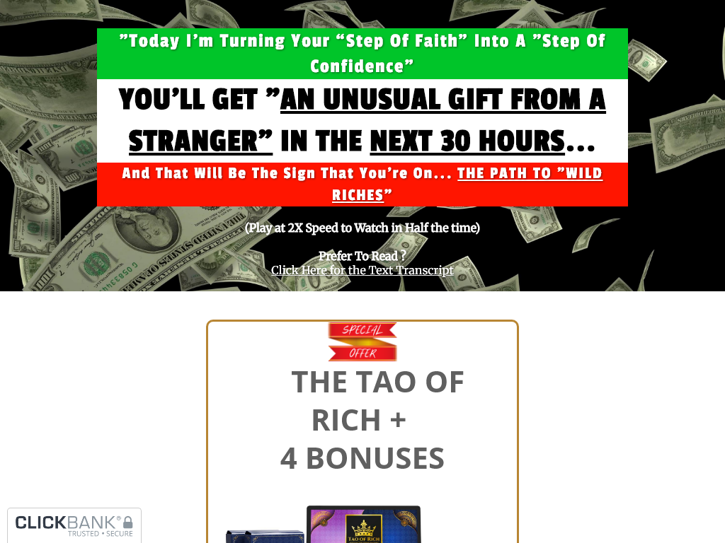 Tao of Rich Review