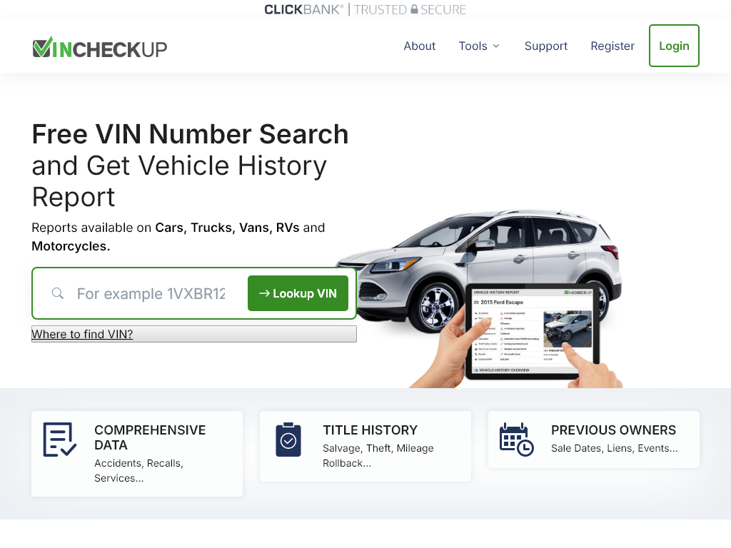 VINCHECKUP.com Review